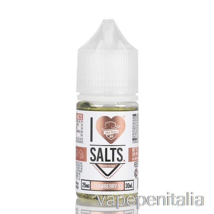 Vape In Italia Gelato Alla Fragola - Adoro I Sali - 30ml 25mg